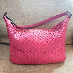 Bottega Veneta Small pink clutch/shoulder bag